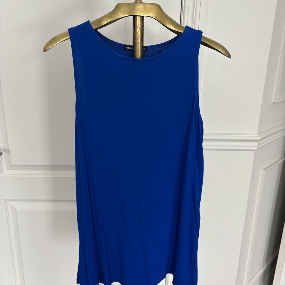 Cable & Gauge Royal Blue Tank Top